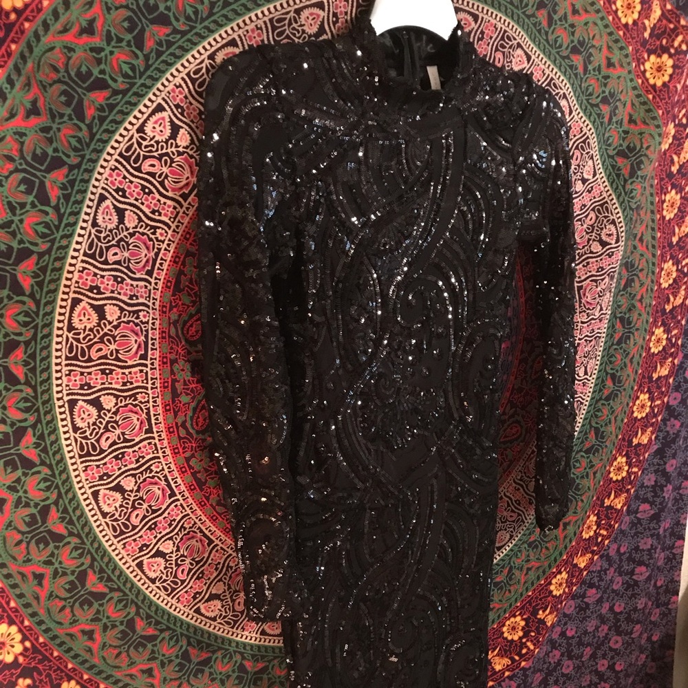 Fashion Nova bodycon sequins dress